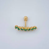 Piercing Arco 0.8gr / 1/2 in / Oro Amarillo 18K &
