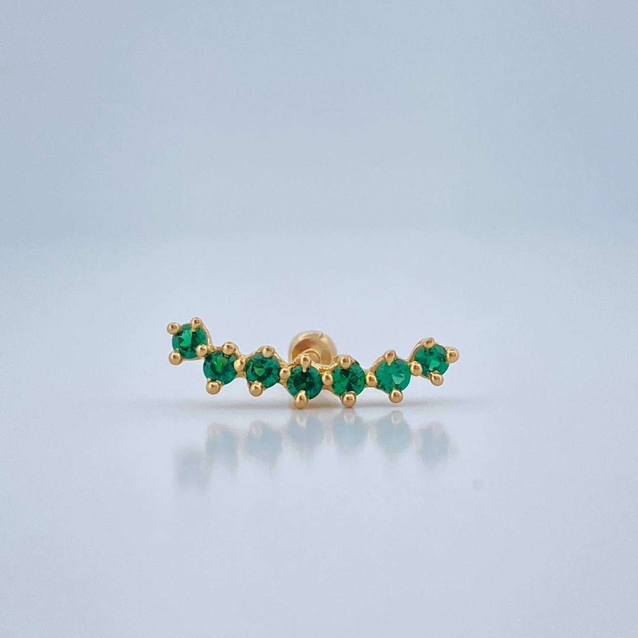 Piercing Arco 0.8gr / 1/2 in / Oro Amarillo 18K &