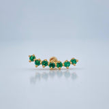 Piercing Arco 0.8gr / 1/2 in / Oro Amarillo 18K &