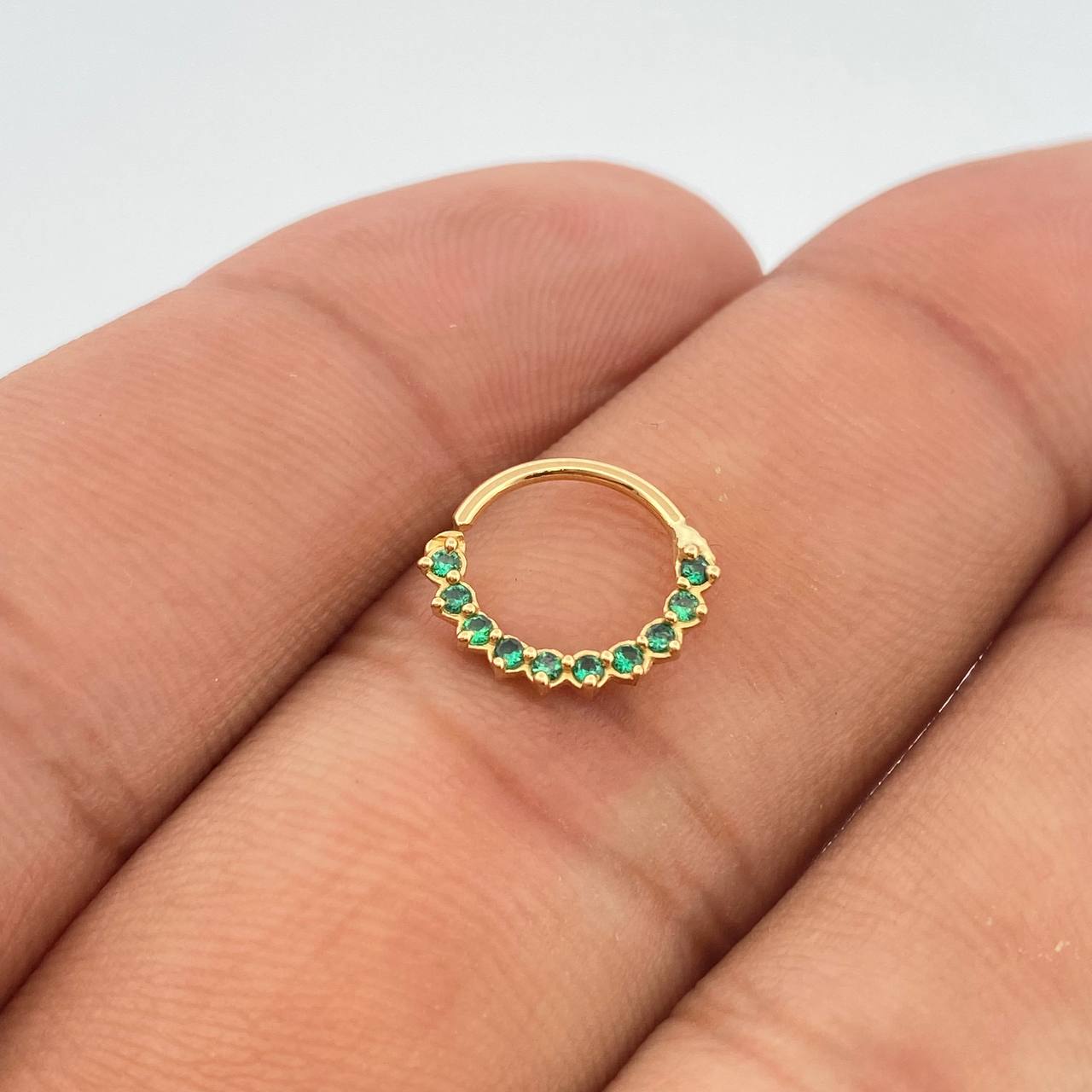 Piercing Earcuff Tiara Maya 0.55gr / 0.5in / 18K Gold