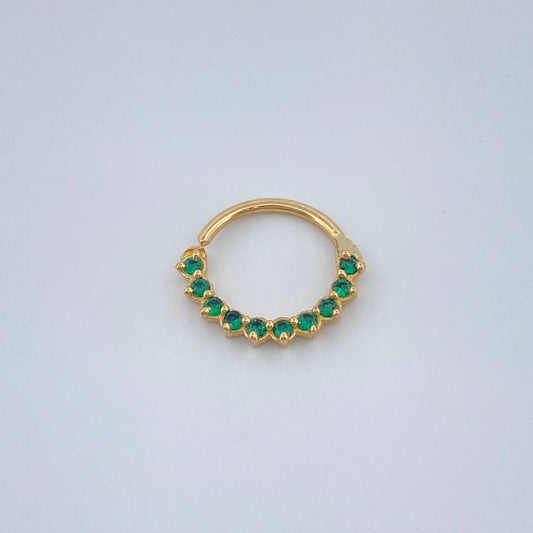 Piercing Earcuff Tiara Maya 0.55gr / 0.5in / 18K Gold
