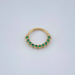 Piercing Earcuff Tiara Maya 0.45gr / 1/2 in / Oro Amarillo 18K &