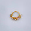 Piercing Earcuff Tiara Maya 0.95gr / 1/2 in / Oro Amarillo 18K &