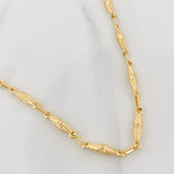 Cadena Rustica Dubai 10.7g / 23 1/2 in / 3.55mm Oro Amarillo 18K