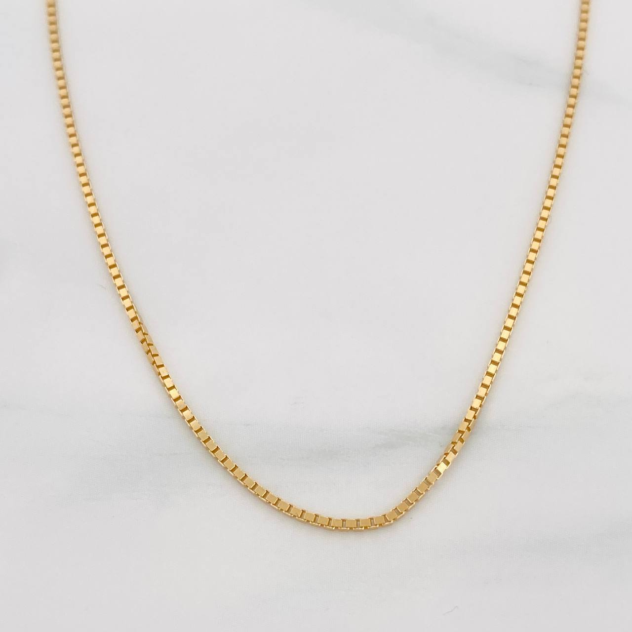 Venetian Chain 5.45g / 27 1/2 in / 0.85mm 18K Yellow Gold