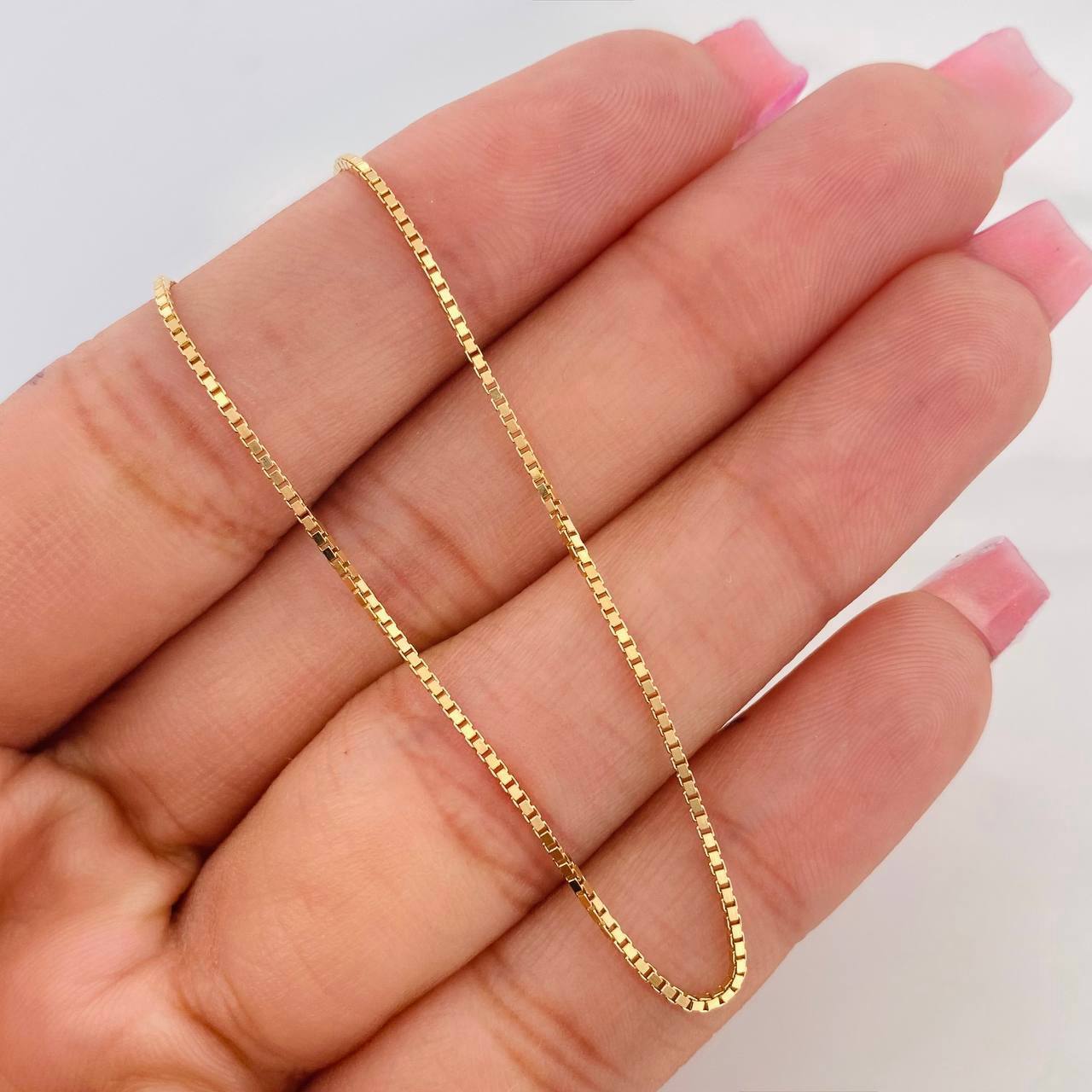 Venetian Chain 5.45g / 27 1/2 in / 0.85mm 18K Yellow Gold