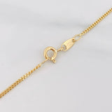 Mini Cuban Chain 4.45g / 23 3/4 in / 1.25mm 18K Yellow Gold