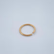 Piercing Aro Liso 0.2gr / 1/2 in / Oro Amarillo 18K $
