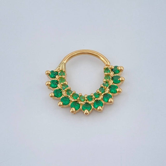 Tiara Maya Earcuff Piercing 0.85gr / 0.5in / 18K Gold $