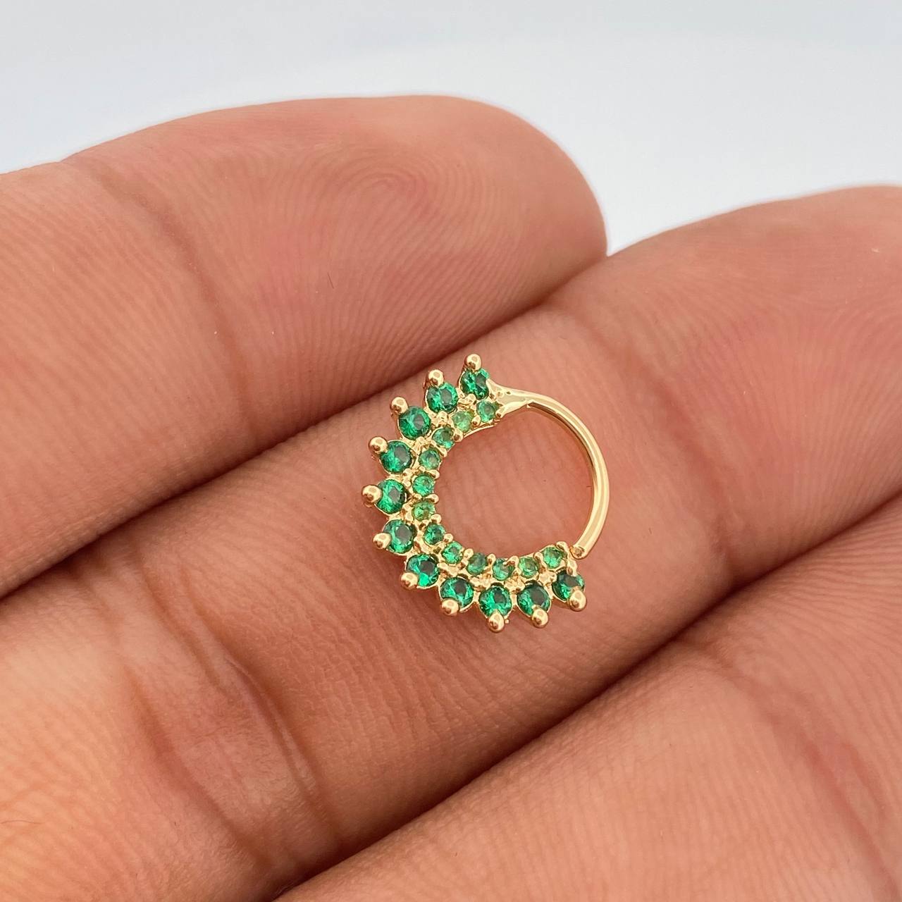 Tiara Maya Earcuff Piercing 0.85gr / 0.5in / 18K Gold $