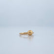 Piercing Aro Bola 0.25gr / 1/2 in / Oro Amarillo 18K $
