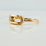 Anillo Msk 2.3gr / T7 1/4 / Oro Amarillo 18K &
