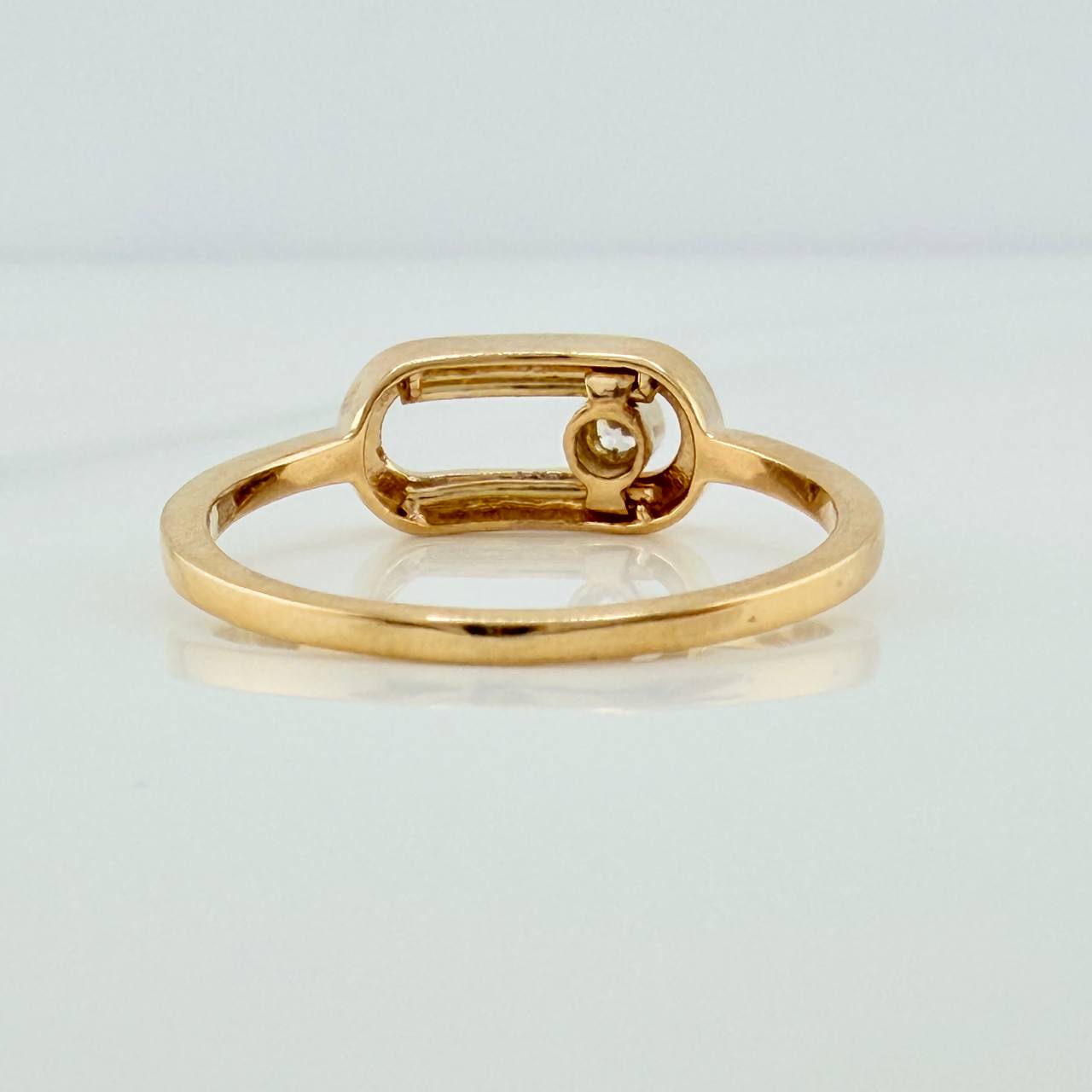 Anillo Msk 2.3gr / T7 1/4 / Oro Amarillo 18K &