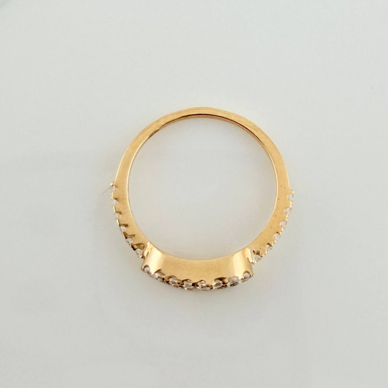 Anillo Msk 2.3gr / T6 1/2 / Oro Amarillo 18K &