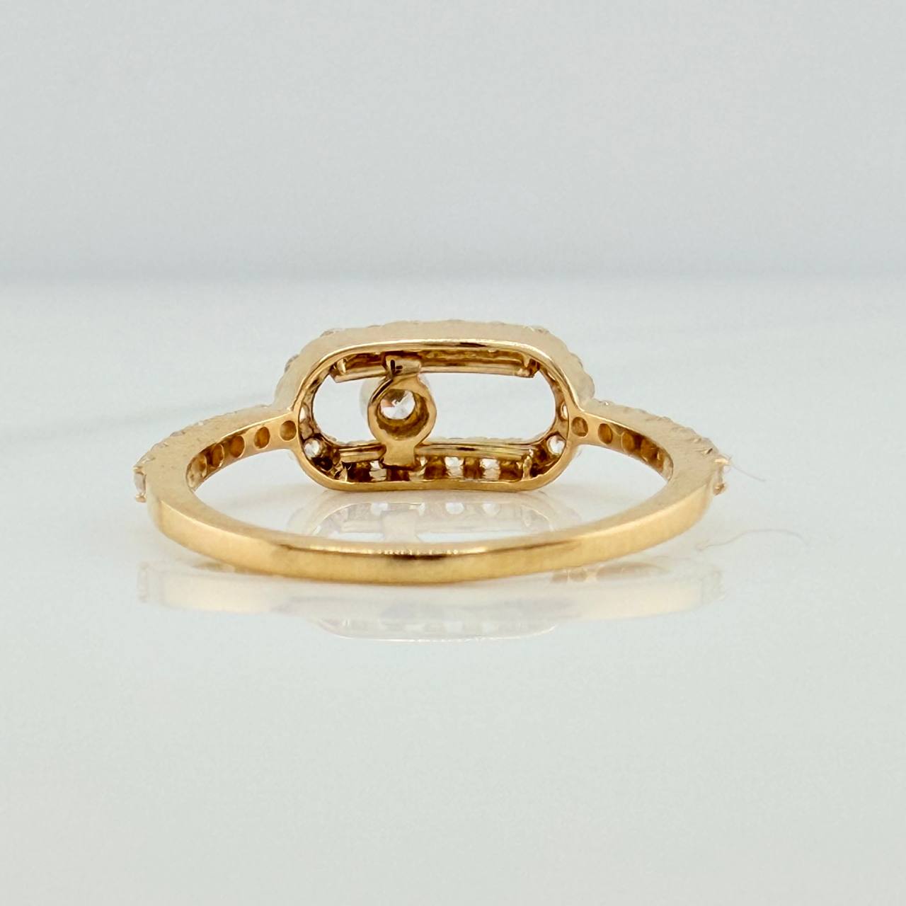 Anillo Msk 2.3gr / T6 1/2 / Oro Amarillo 18K &