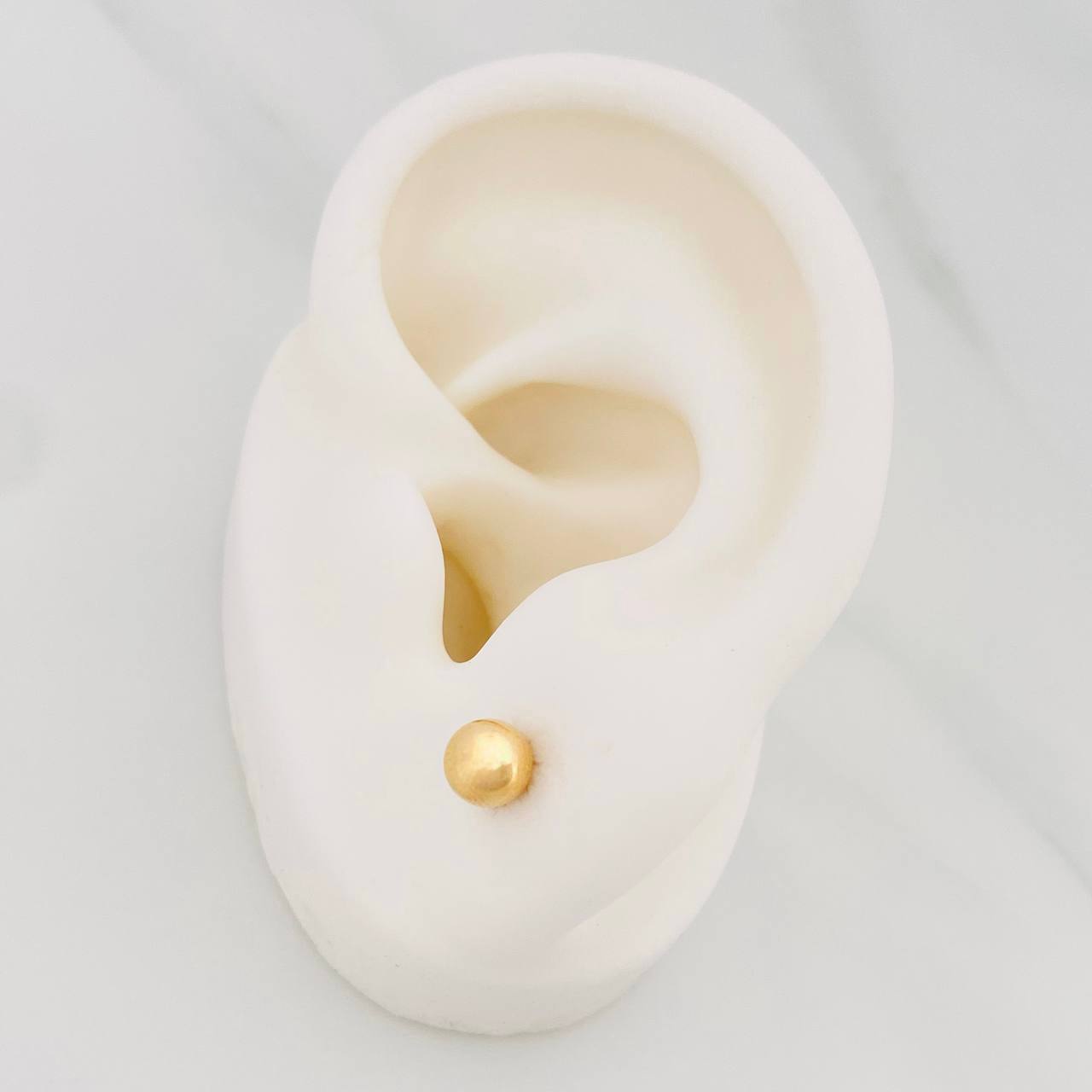 Topos Bolas 0.6g / in / 5mm Oro Amarillo 18K