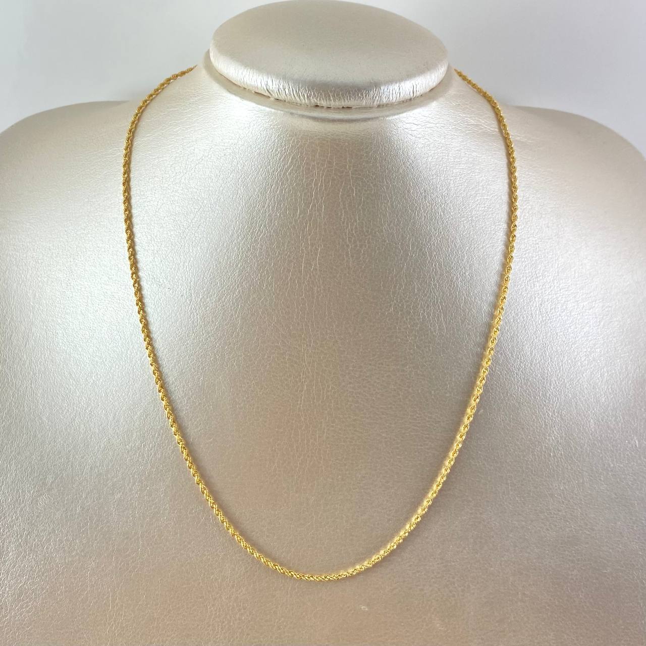 Rope Chain 3.8gr / 45cm / 2.6mm Yellow Gold +3 18K