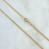 Bismark Chain 2.5gr / 45cm / 1.6mm Yellow Gold +1 18K ©