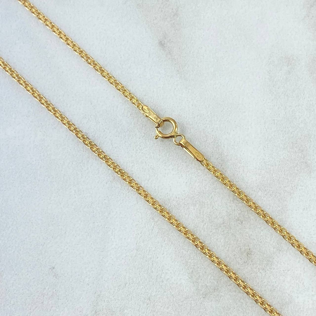 Bismark Chain 3.1gr / 60cm / 1.2mm Yellow Gold +0 18K ©
