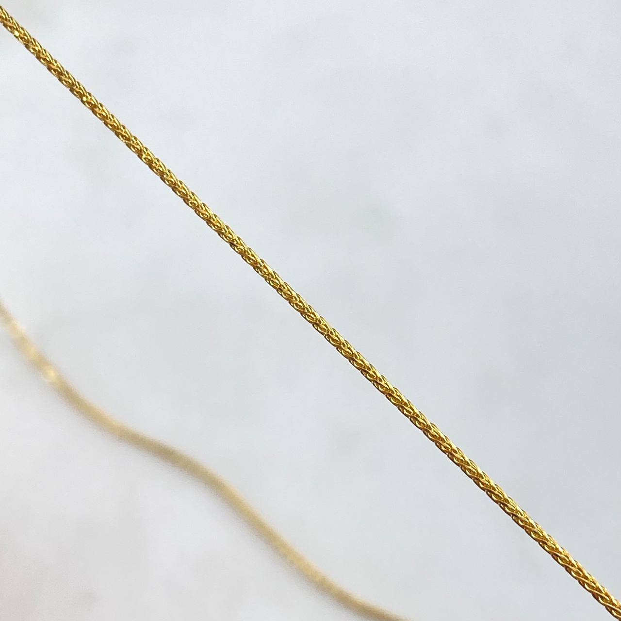 Cadena Franco 2gr / 45cm / 0.8mm Oro Amarillo +4 18K ©