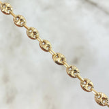 Pulso GC 4.15gr / 21cm / 4.2mm Diamantada Oro Amarillo 18K