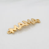 Herraje Mamá 1.2gr / 1 1/4 in / Oro Amarillo 18K &