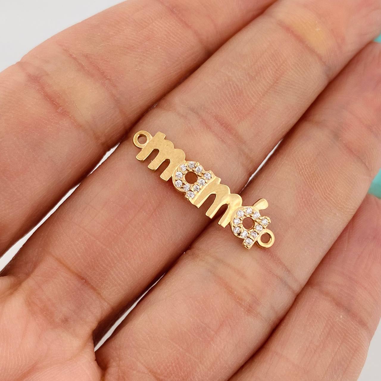 Herraje Mama 1.15gr / 1 in / Oro Amarillo 18K %