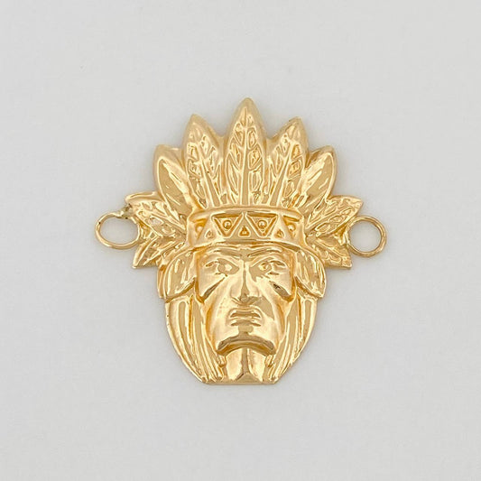 Herraje Indio 2gr / 1 in / Oro Amarillo 18K &