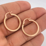 Candongas Andy 1.65gr / 1 in / Oro Rosa 18K $