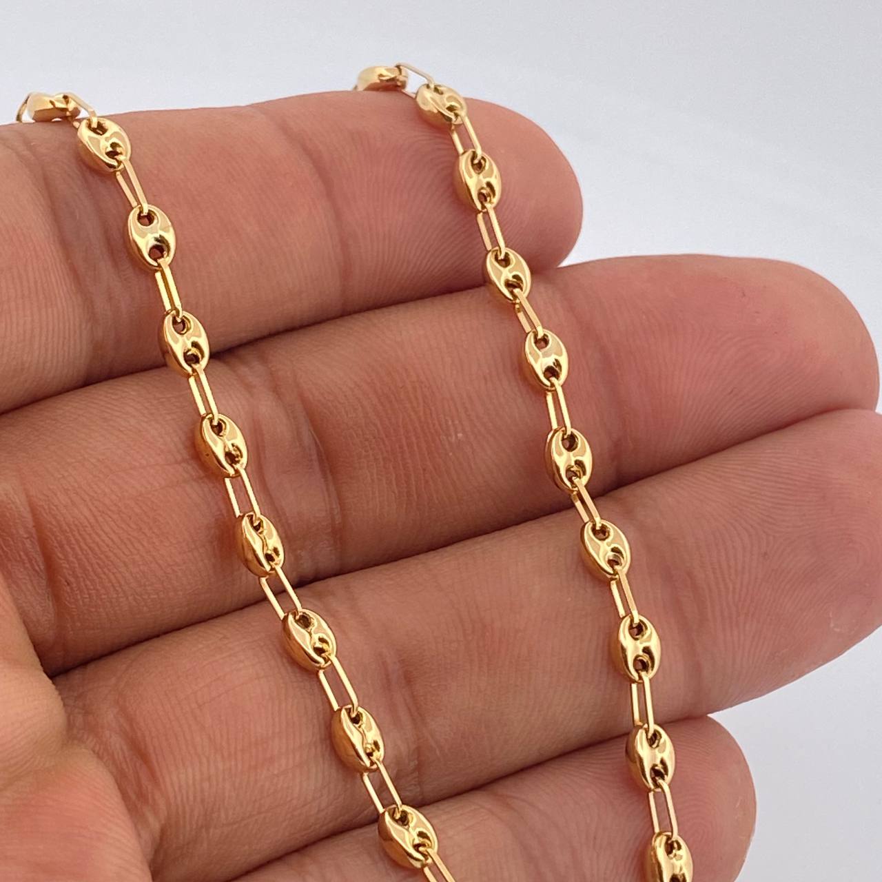 Cadena GC 5.35gr / 16 1/4 in / Oro Amarillo 18K +