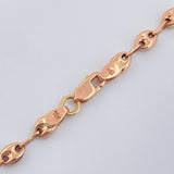 Cadena GC 4.6gr / 16 1/4 in / Oro Rosa 18K +
