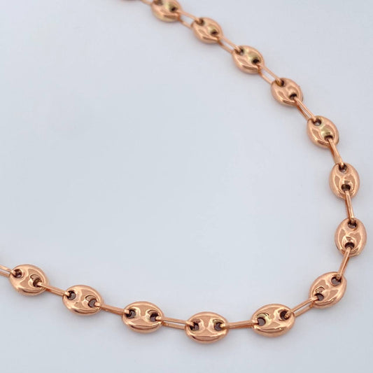 Cadena GC 4.6gr / 16 1/4 in / Oro Rosa 18K +