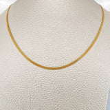 Cadena China 2.65gr / 15 3/4 in / Oro Amarillo +1 18K +