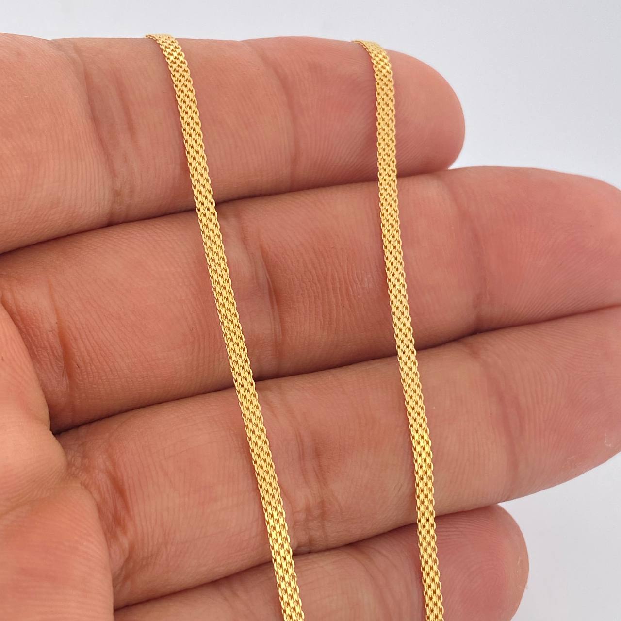 Cadena China 2.65gr / 15 3/4 in / Oro Amarillo +1 18K +