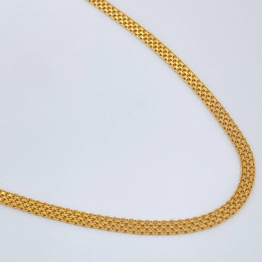 Cadena China 2.65gr / 15 3/4 in / Oro Amarillo +1 18K +