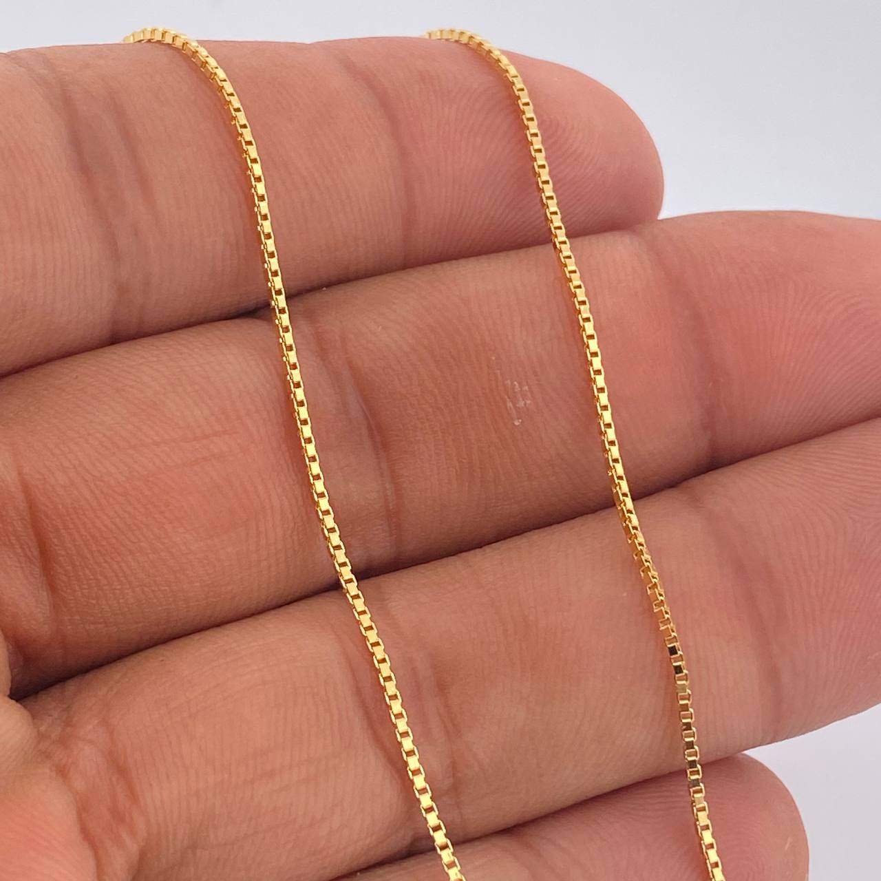 Cadena Veneciana 1.5gr / 15 3/4 in / Oro Amarillo +3 18K +