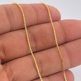 Cadena Veneciana 1.5gr / 15 3/4 in / Oro Amarillo +3 18K +