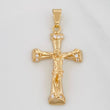 Dije Cruz Cristo 4.3g / 1 1/2 in Oro Amarillo 18K