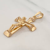 Dije Cruz Cristo 4.3g / 1 1/2 in Oro Amarillo 18K