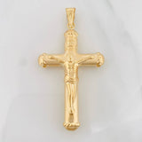 Dije Cruz Cristo 5g / 2 1/4 in Oro Amarillo 18K
