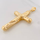 Dije Cruz Cristo 5g / 2 1/4 in Oro Amarillo 18K