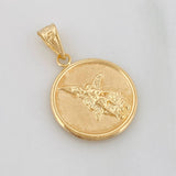 Dije San Miguel Arcangel 1.35g / 3/4 in Oro Amarillo 18K