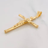 Pendant Cross Christ 2.8g / 2 in Yellow Gold 18K