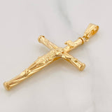 Dije Cruz Cristo 1.45g / 1 1/2 in Oro Amarillo 18K