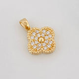 Clover Pendant 2.75g / 3/4 in 18K Yellow Gold