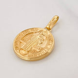 Dije San Benito 1.4g / 3/4 in Oro Amarillo 18K