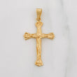 Dije Cruz Cristo 2.85g / 1 1/2 in Oro Amarillo 18K