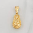 Pendant Virgen del Carmen 1.2g / 1 1/4 in Yellow Gold 18K
