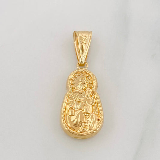 Dije Virgen del Carmen 1.2g / 1 1/4 in Oro Amarillo 18K