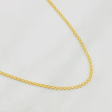 Bismark Chain 3.05g / 24 in / 1.4mm Yellow Gold 18K